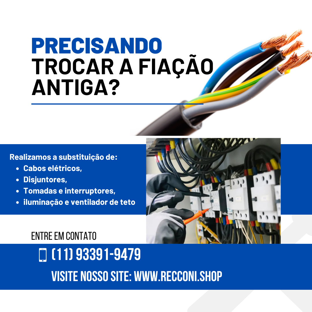 Troca de fiação